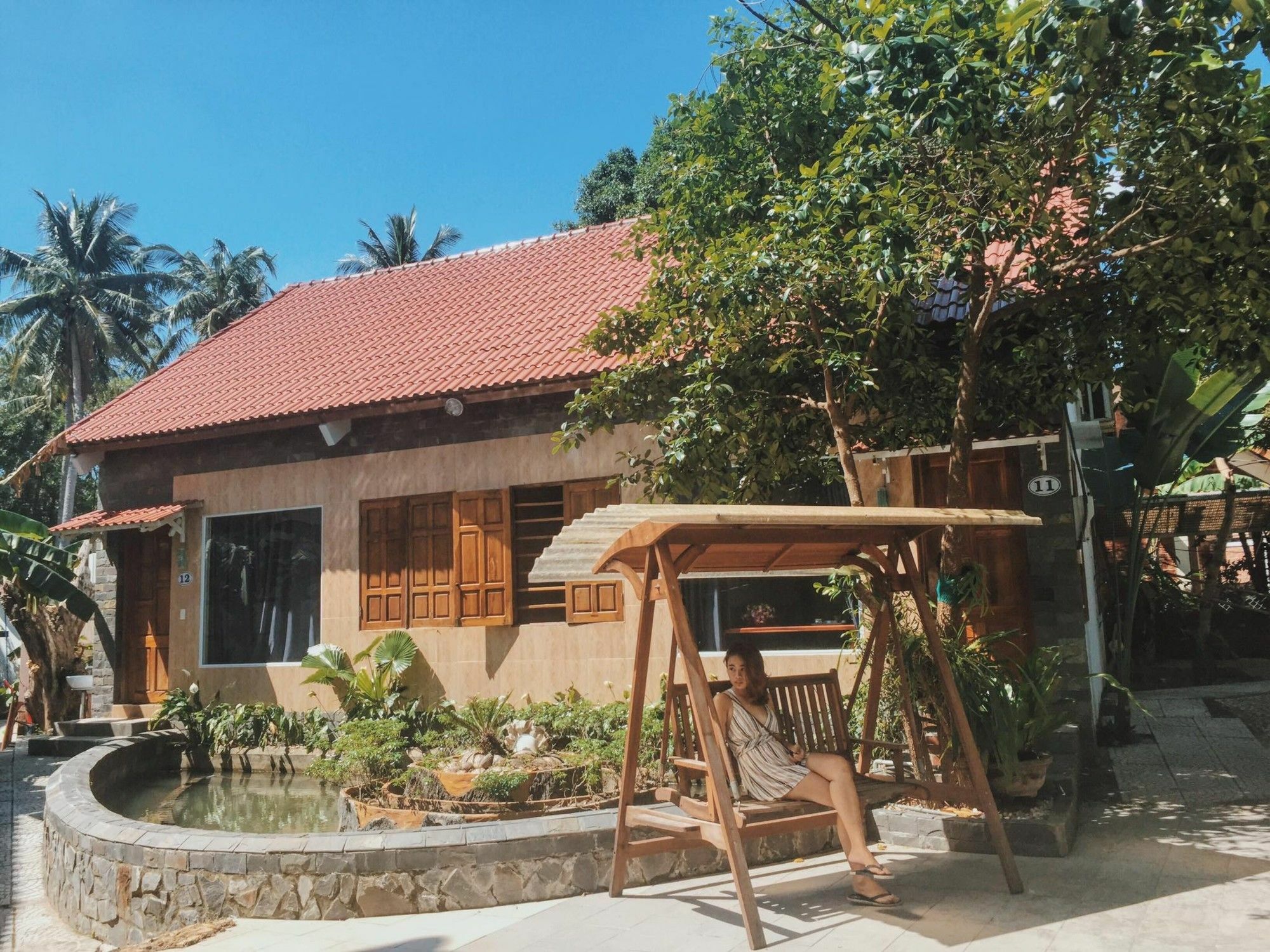 Sea Living Hostel フーコック エクステリア 写真